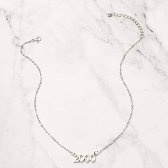 3/$30 🤍 Established “2000” Necklace - Picture 2 of 3